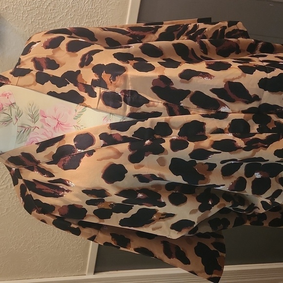 Cheetah Print Women's Cardigan - Picture 2 of 7